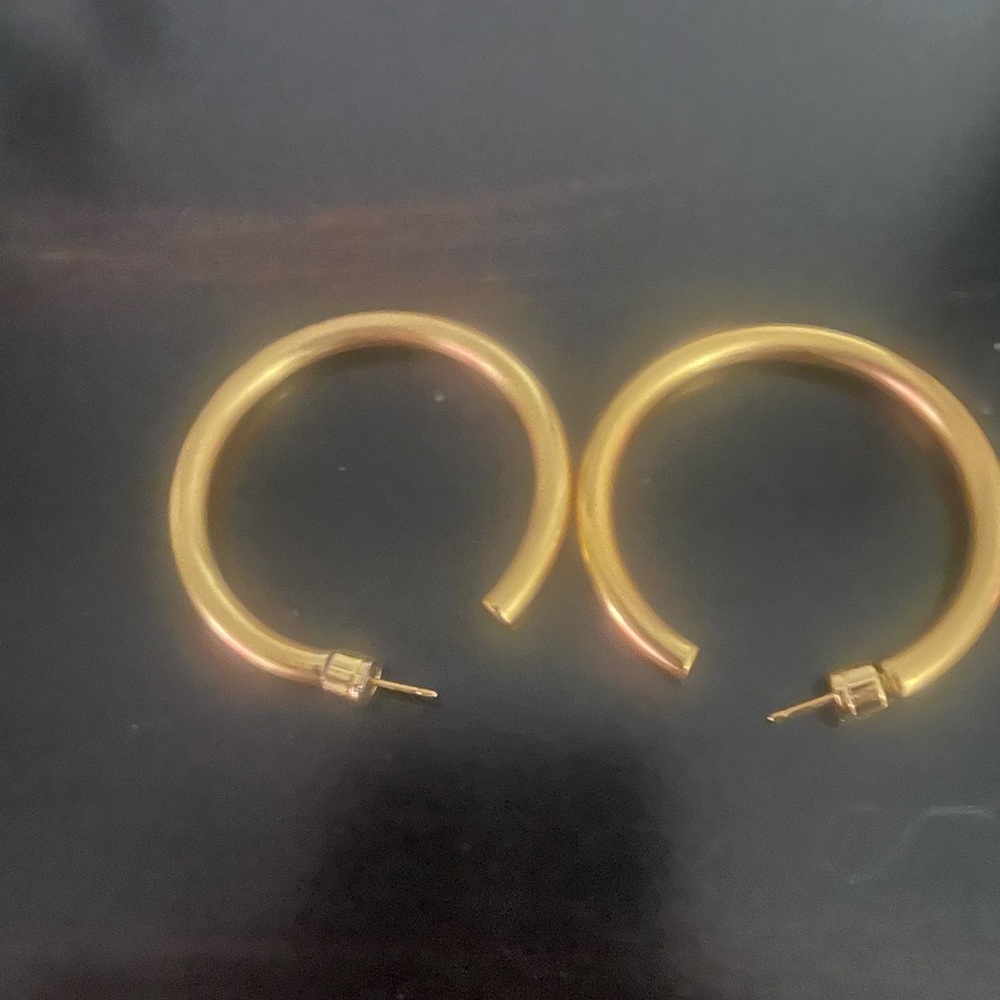 Dean Davidson midi hoop earrings! - Picture 2 of 6